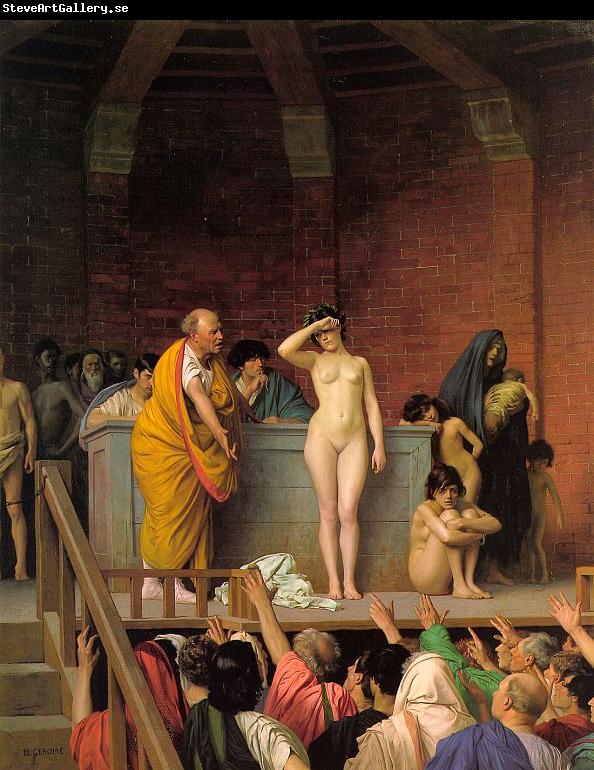 Jean Leon Gerome Slave Auction